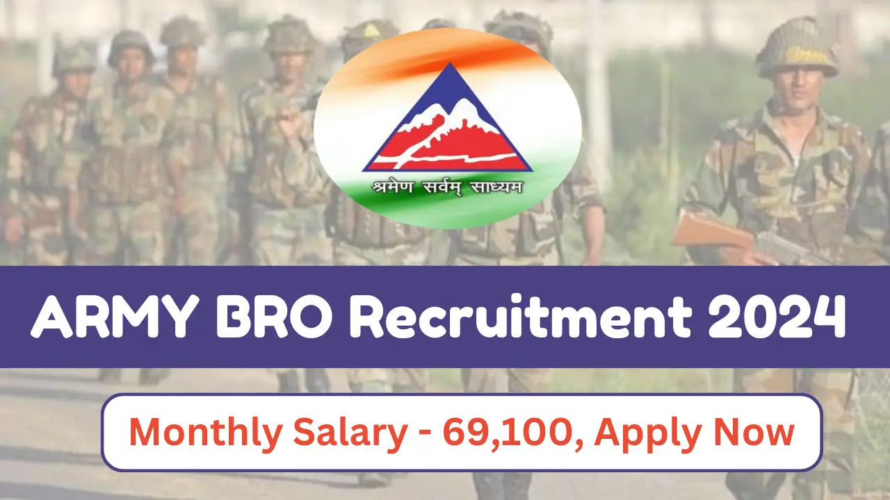 Indian ARMY BRO Recruitment 2024