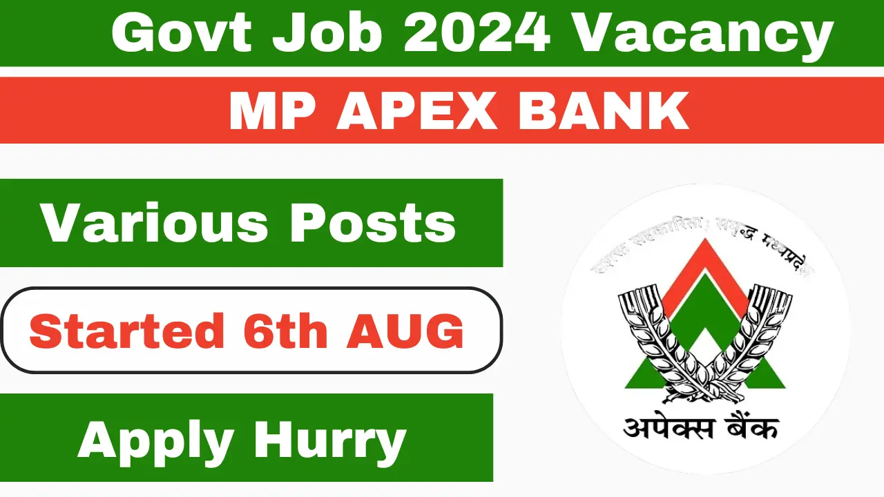 Madhya Pradesh Apex Bank Recruitment 2024