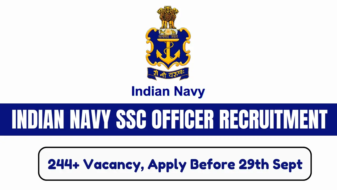 Indian Navy SSC Officer Recruitment 2024