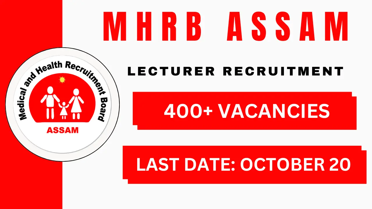 MHRB Assam Recruitment