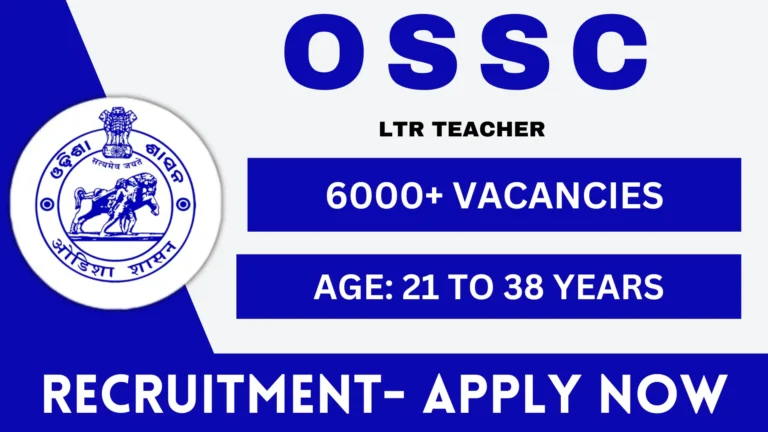 OSSC LTR Teacher Recruitment