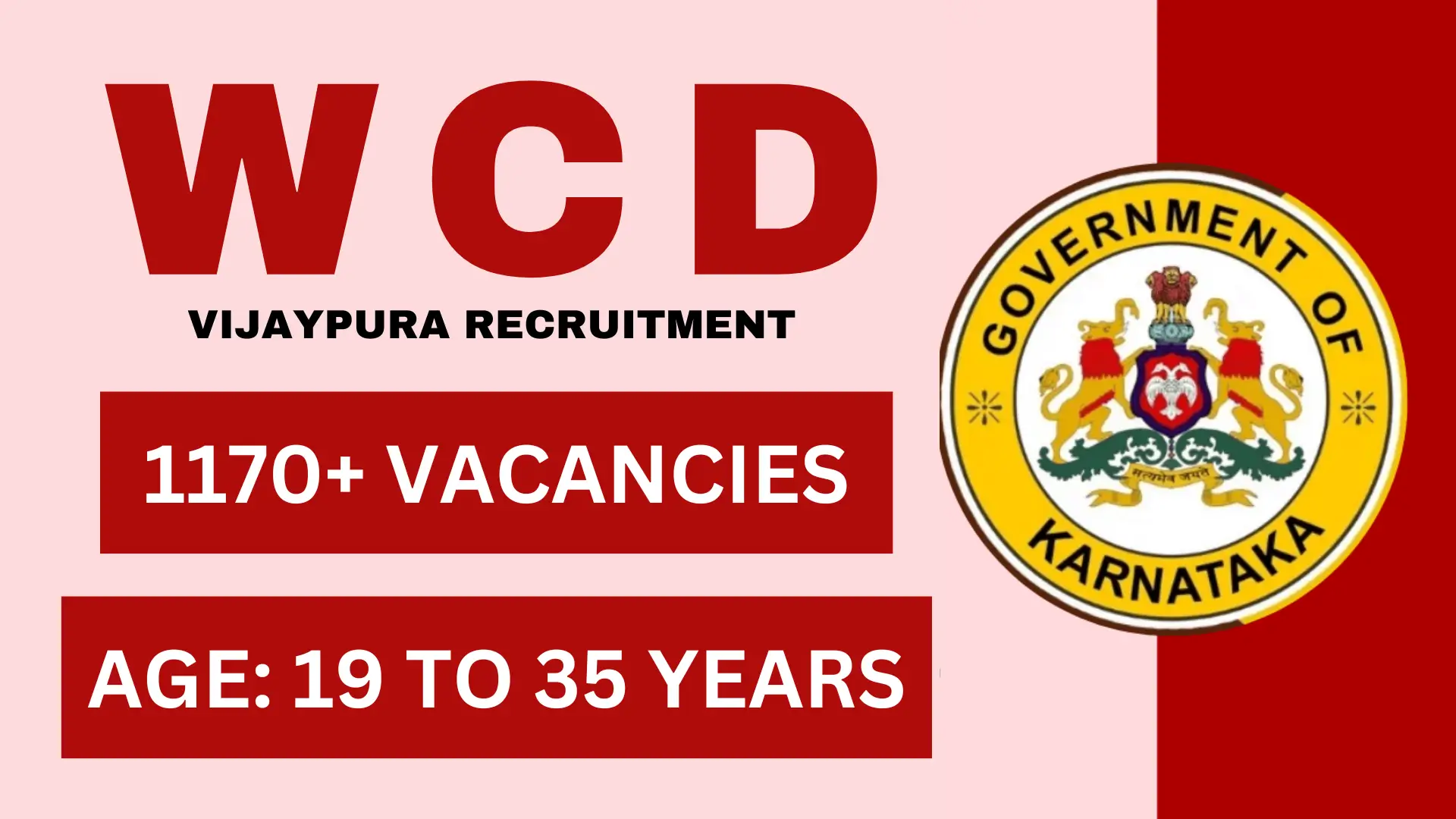 WCD Vijaypura Recruitment