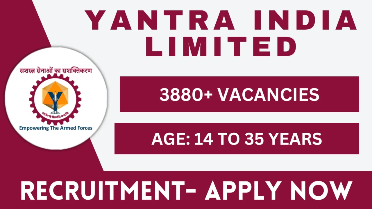 Yantra India Limited Ordnance Factory Recruitment