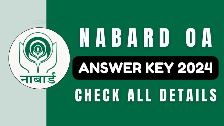 NABARD OA Answer Key