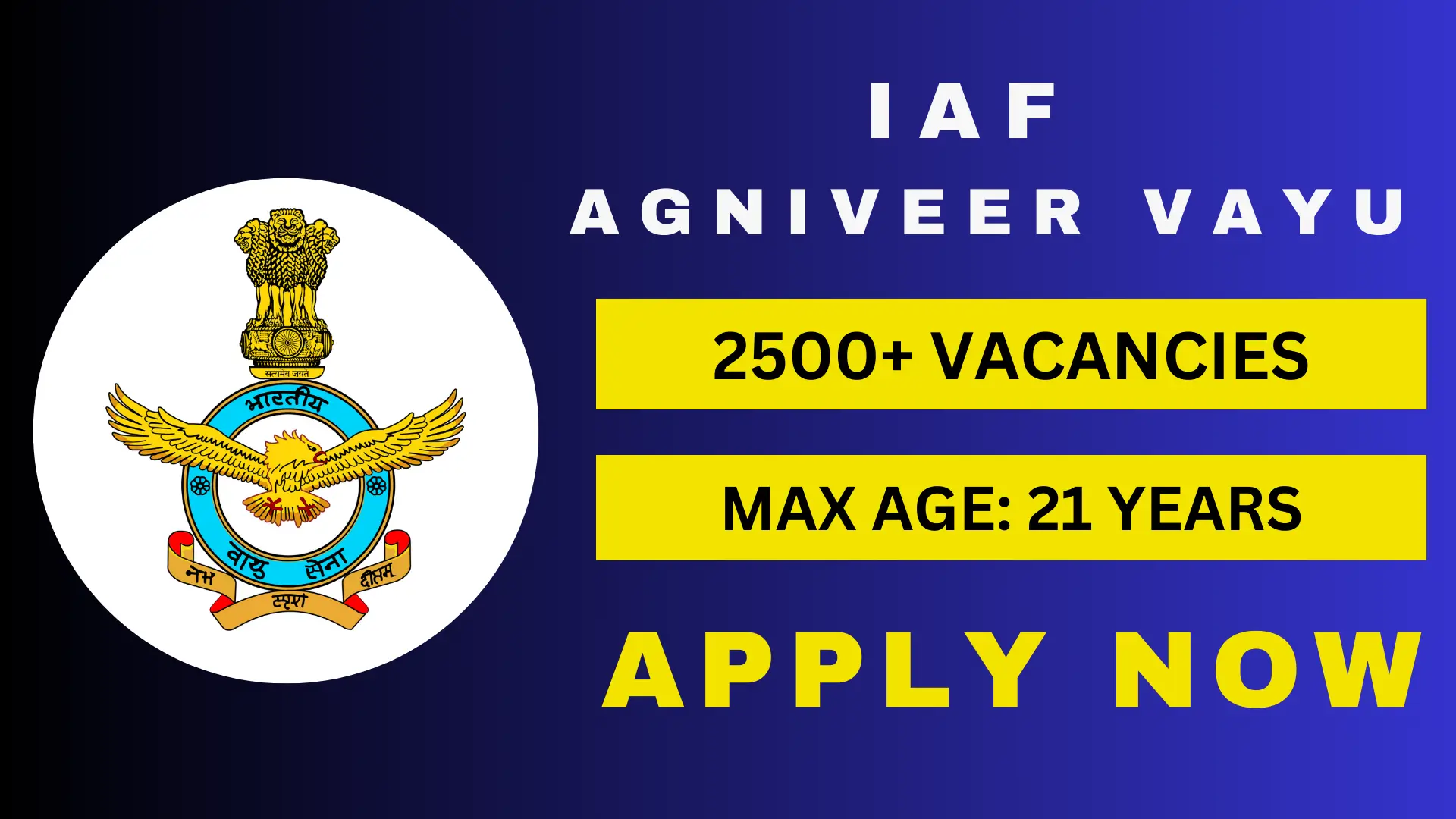 IAF Agniveer Vayu Recruitment