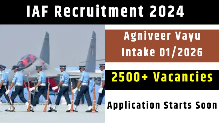 IAF Recruitment 2024