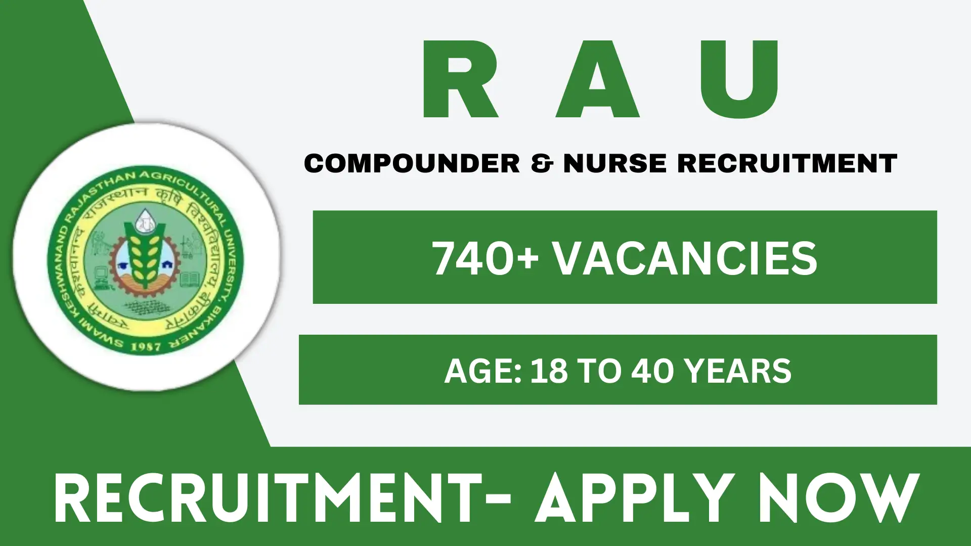 RAU Recruitment