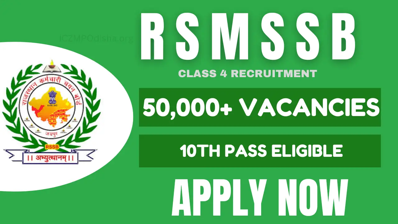 RSMSSB Class 4 Recruitment