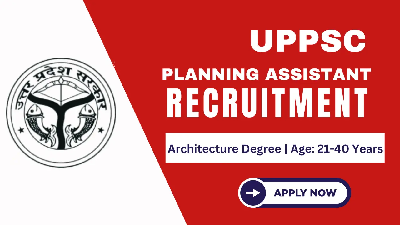 UPPSC Planning Assistant Recruitment