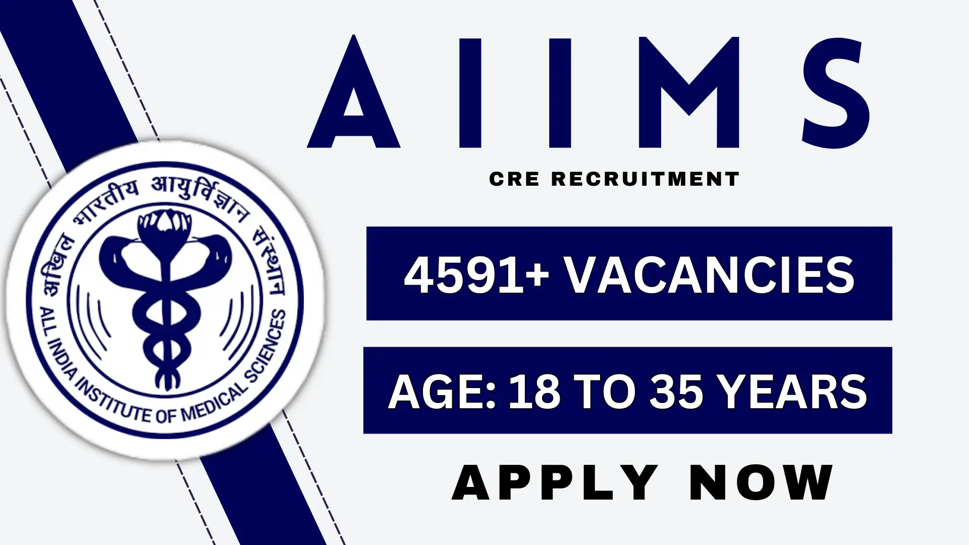 AIIMS CRE Recruitment