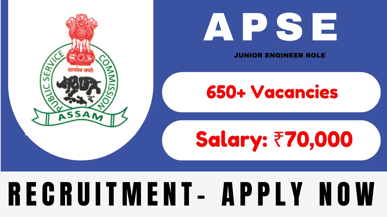 APSE JE Recruitment