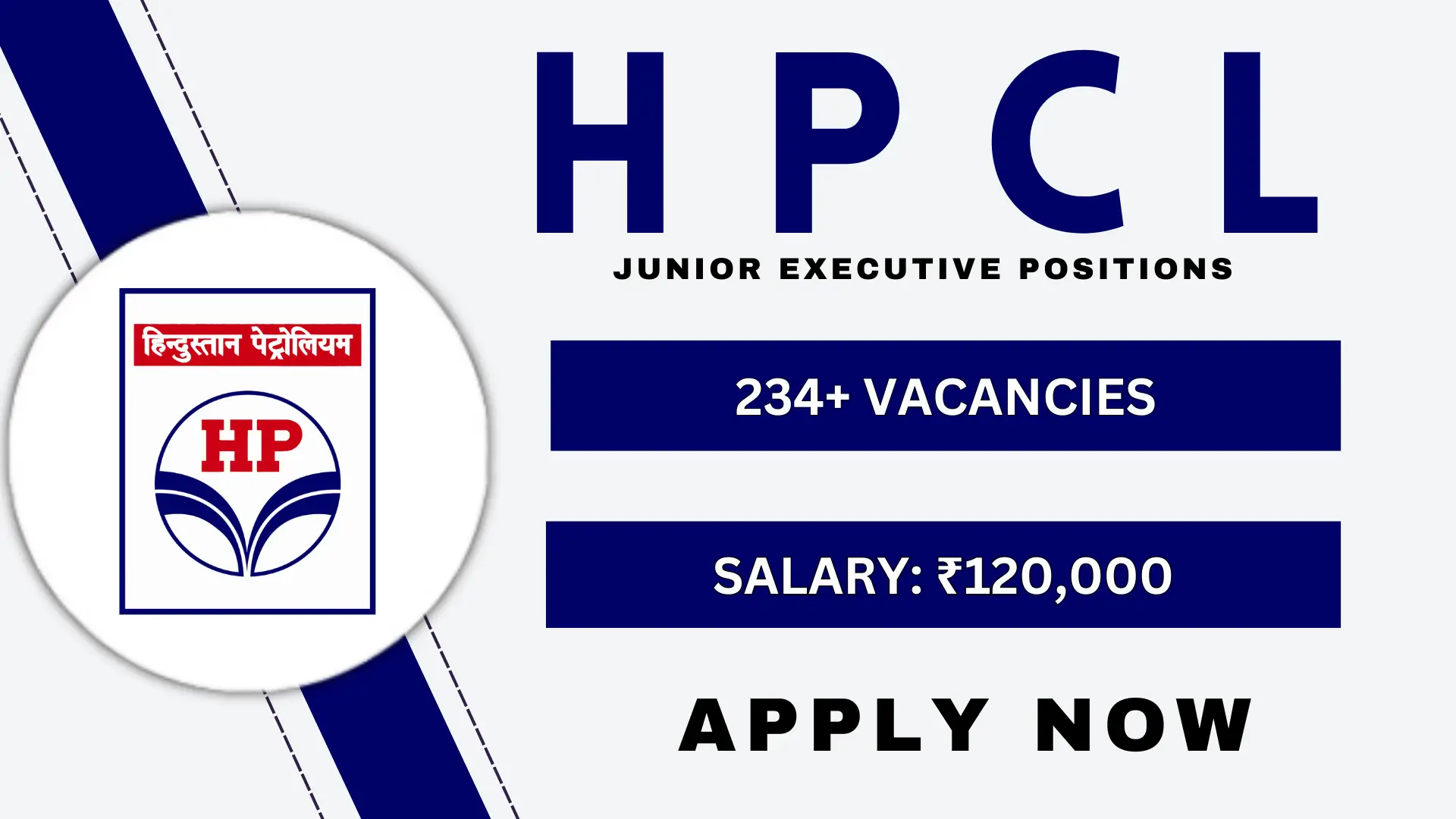 HPCL Jr Executive Recruitment