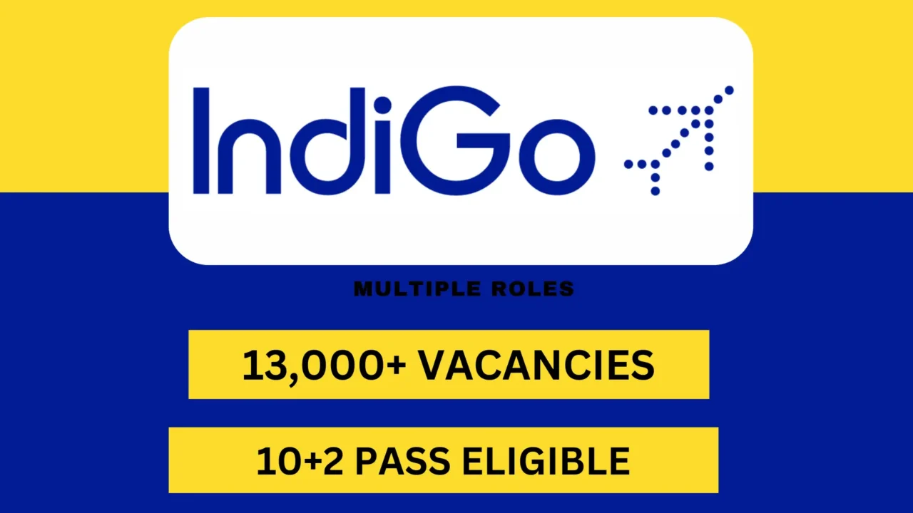 IndiGo Multiple Roles Recruitment