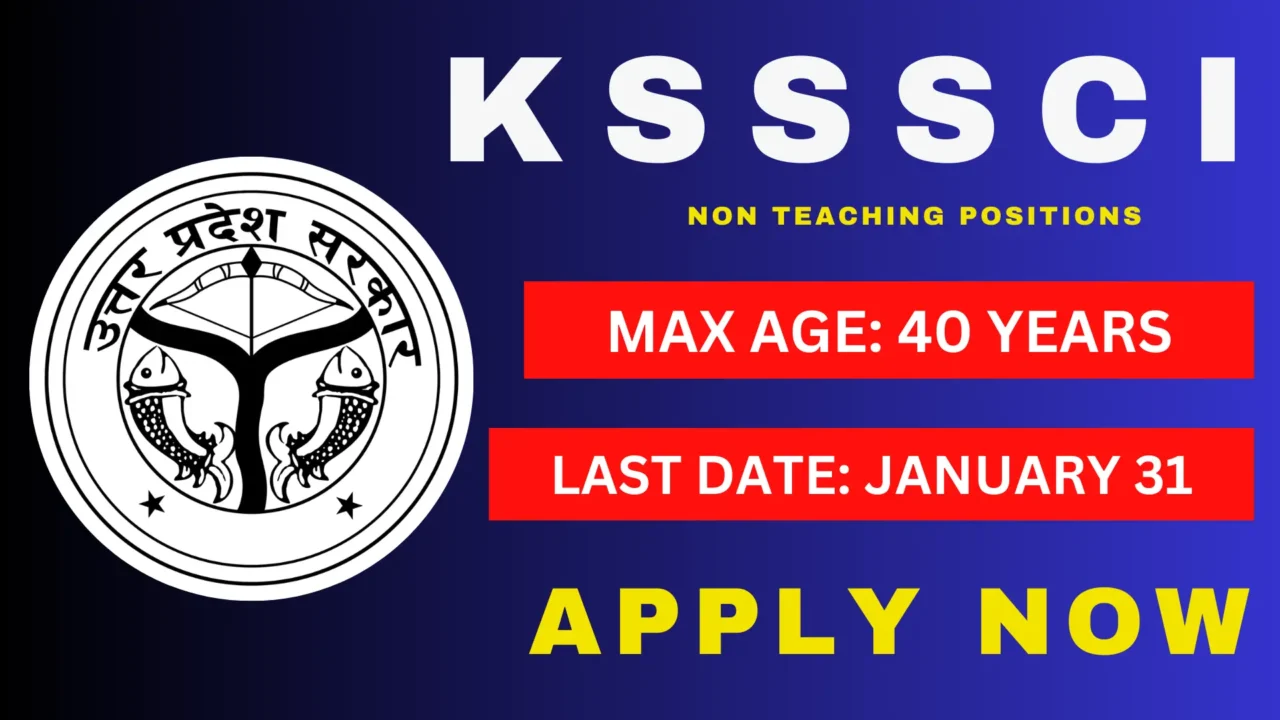 KSSSCI Recruitment