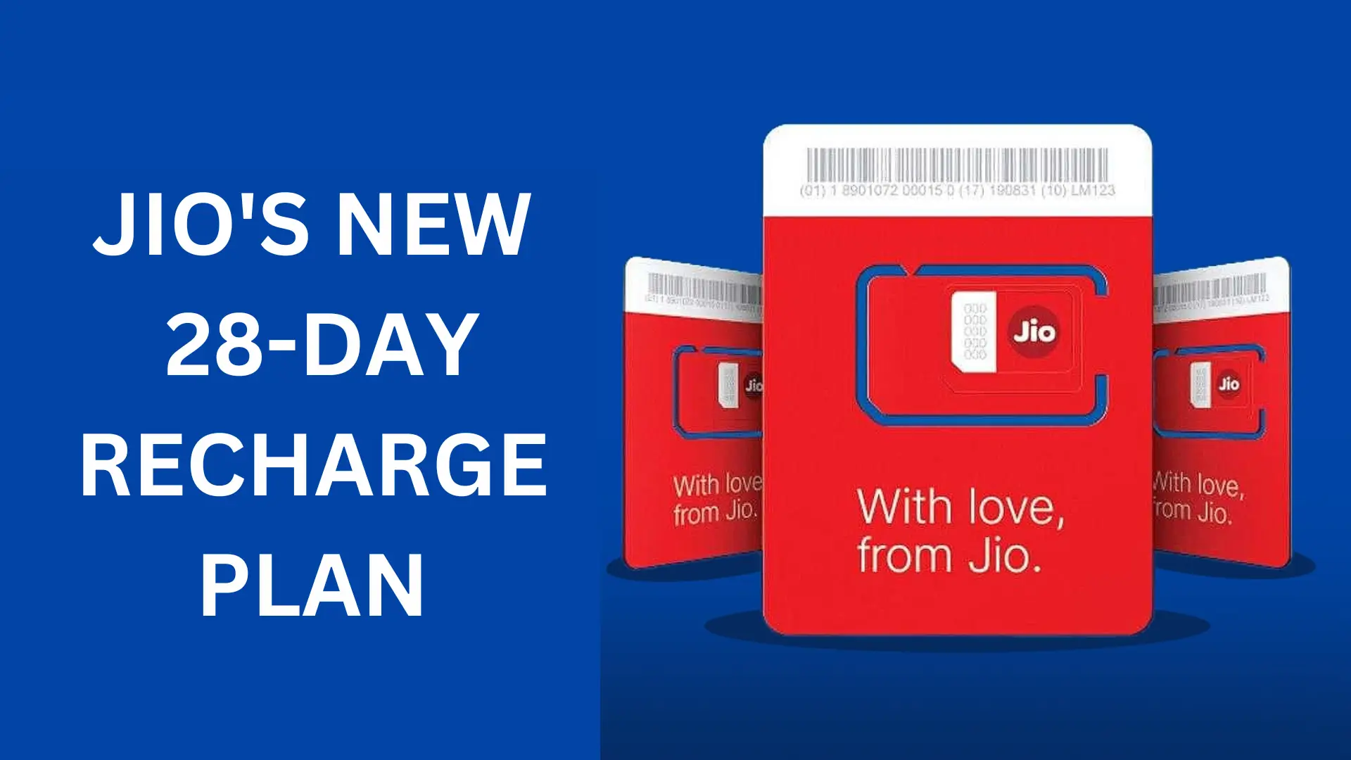 New Jio Recharge