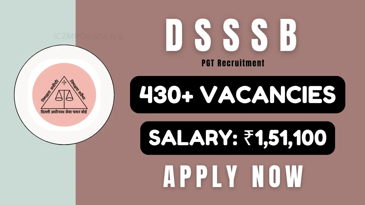 PGT DSSSB Recruitment