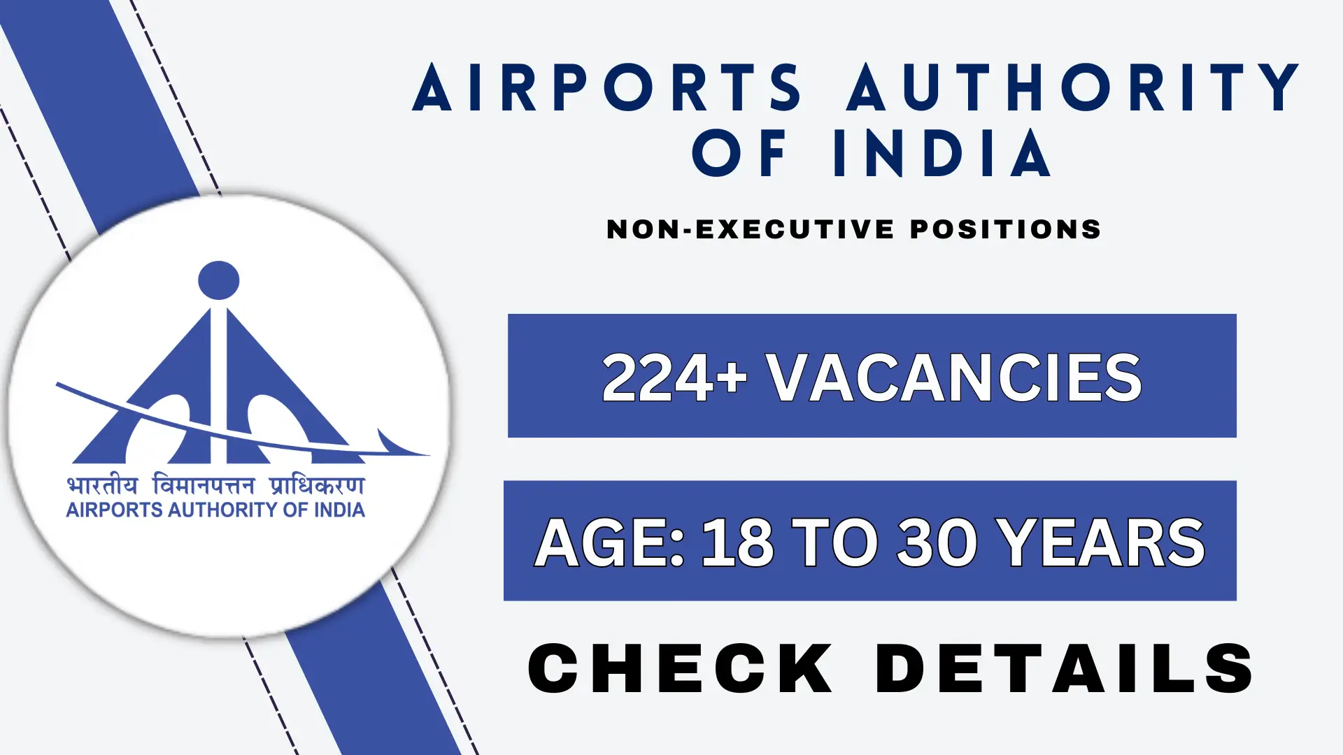 Airports Authority of India Non Executive Positions Recruitment