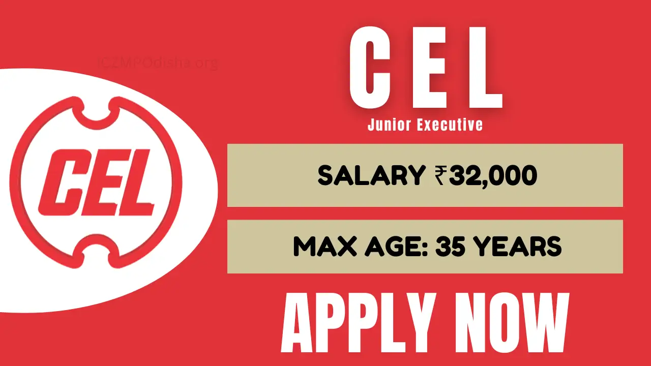 CEL Junior Executive Recruitment