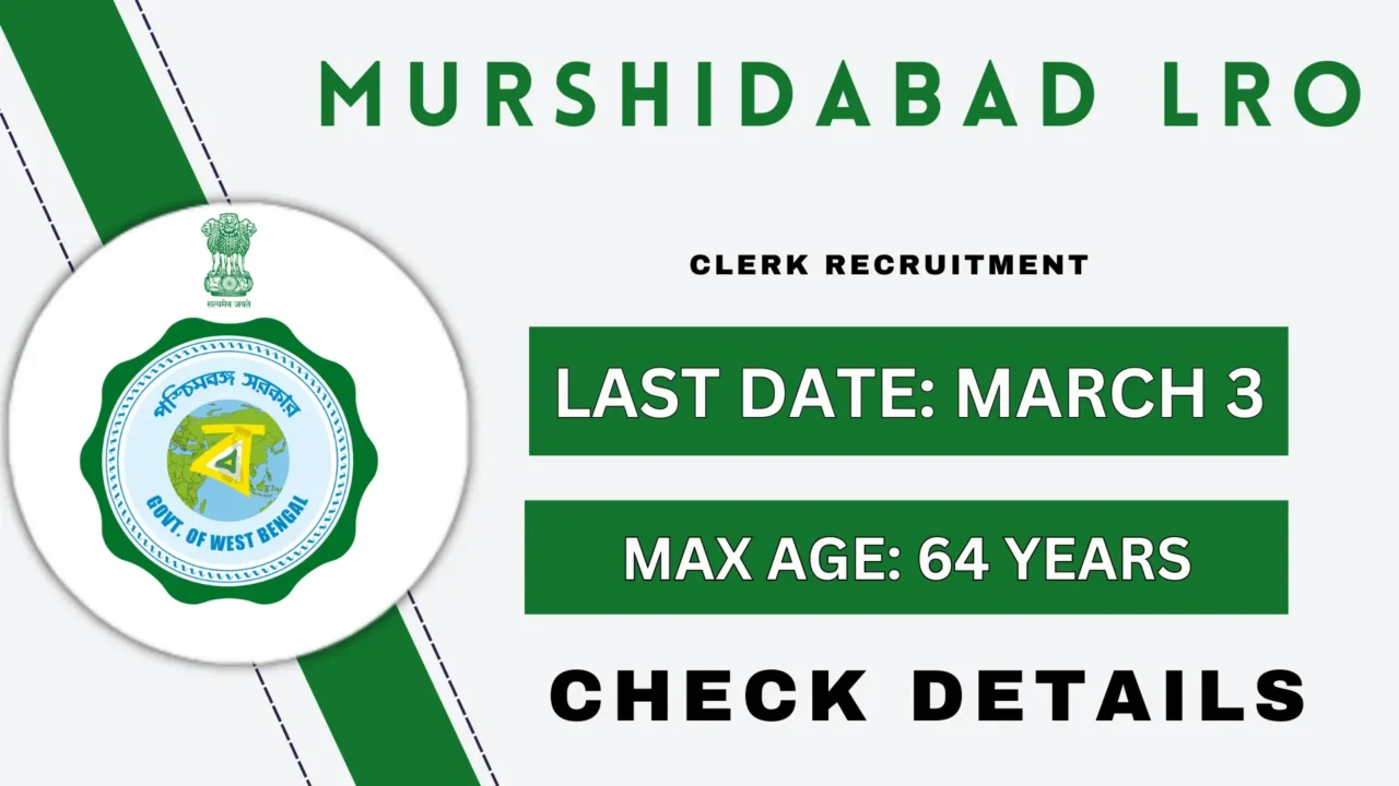 Murshidabad LRO Recruitment