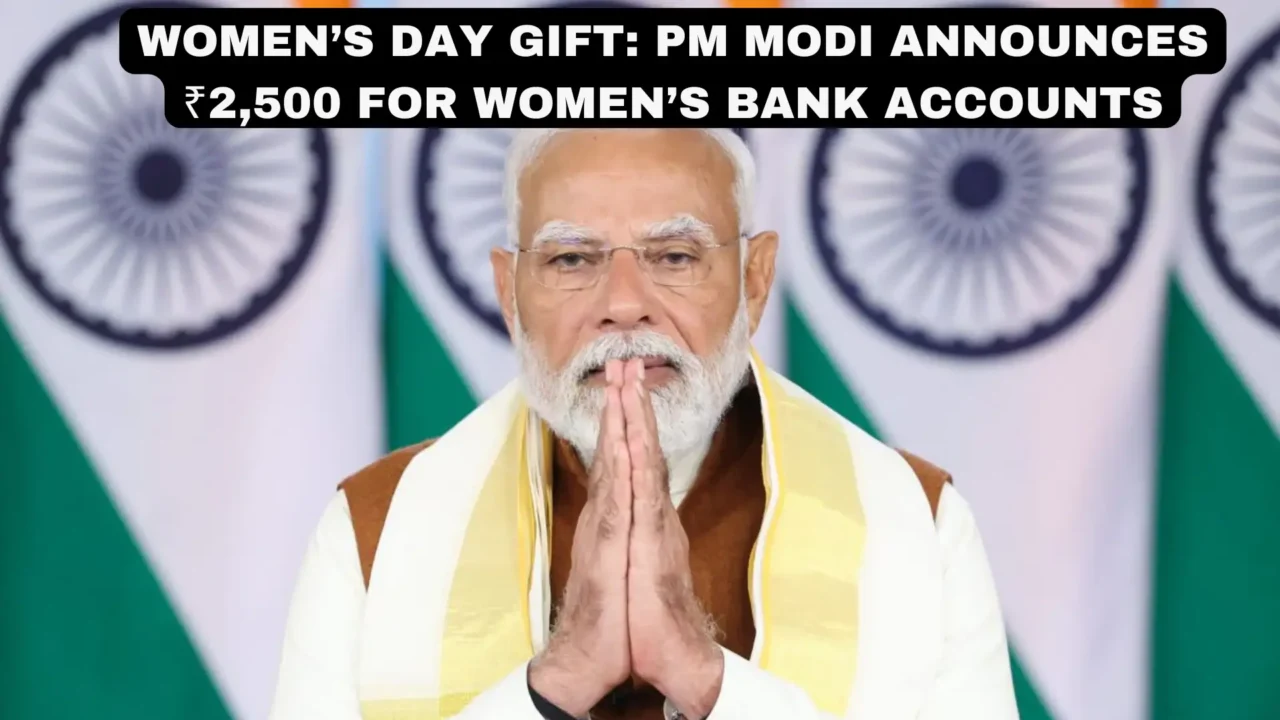 PM Modi Women Day Gift