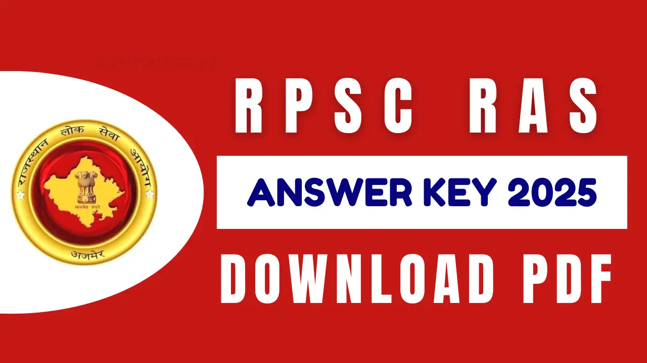 RPSC RAS Answer Key