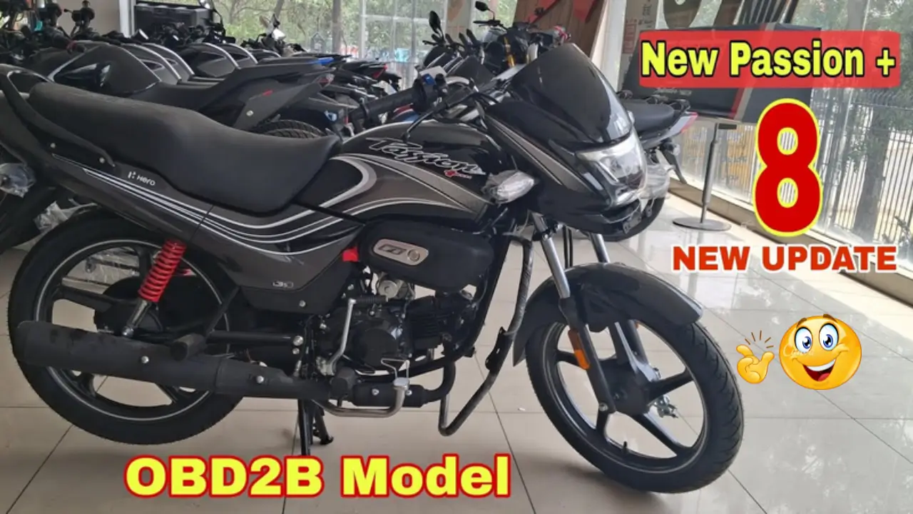 Hero Passion Plus 2025 – Launched with CBS & OBD2B Engine at ₹81,651, Set to Rival Honda Shine