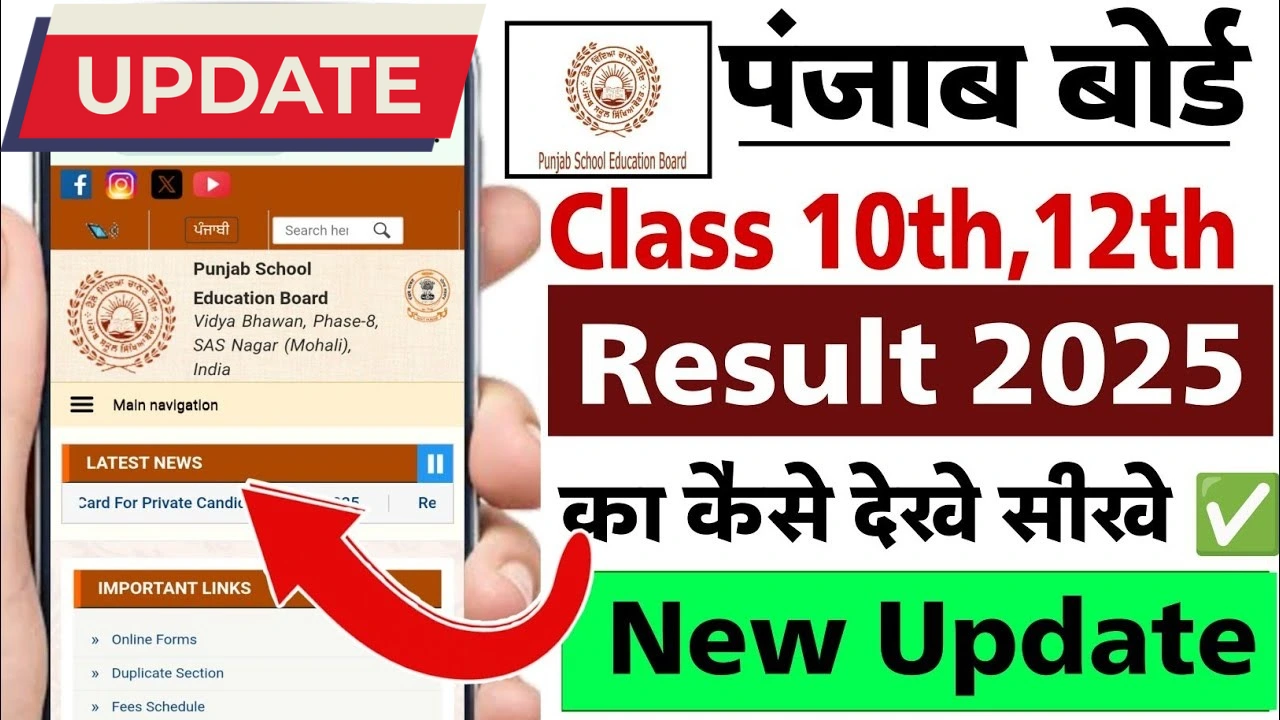 Pseb board result